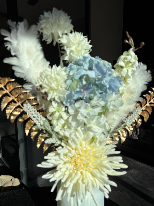 Bloemstuk Blue Lagoon XL