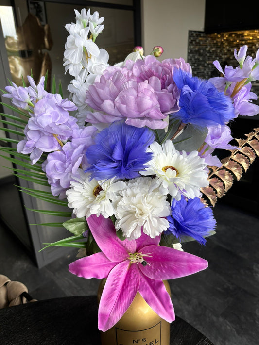 Bloemstuk Candy Purple XL