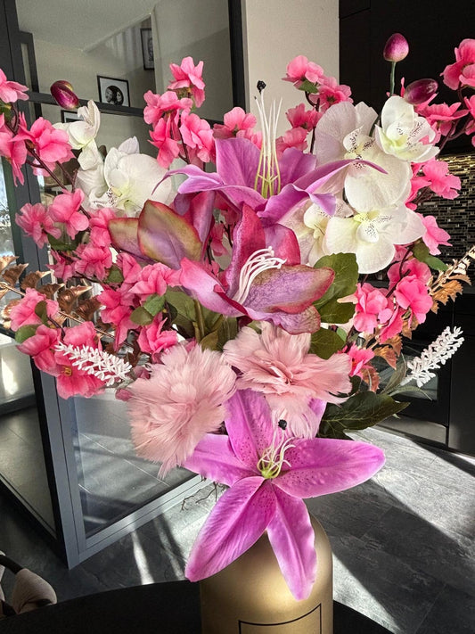 Bloemstuk Classy Purple rain