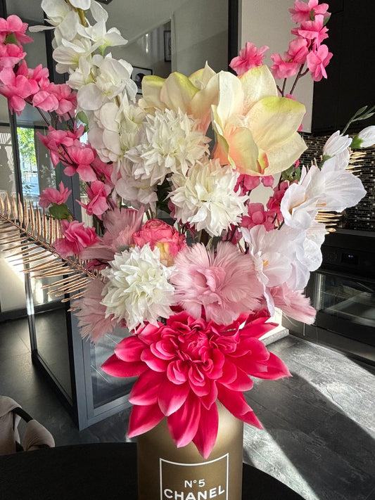 Bloemstuk Classy soft pink