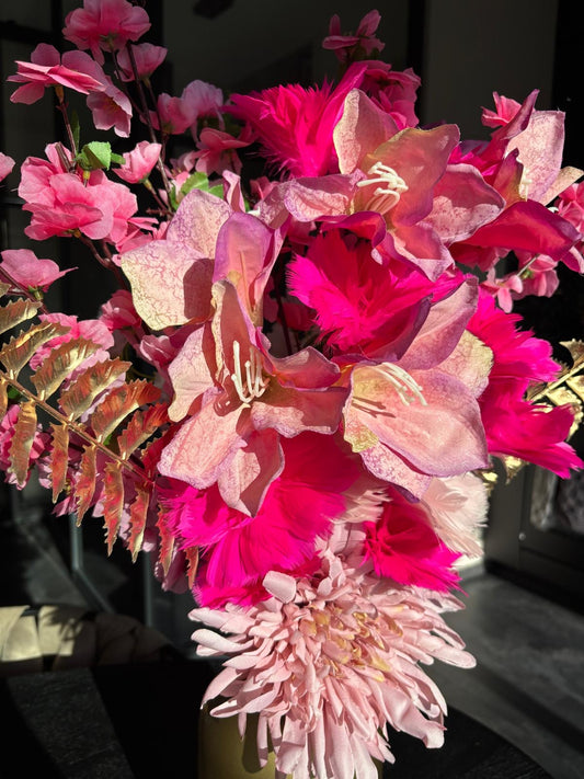 Bloemstuk Crazy Pink XL