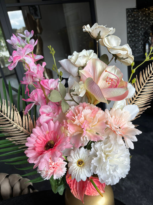 Bloemstuk Lady GLDN Soft Pink XXL