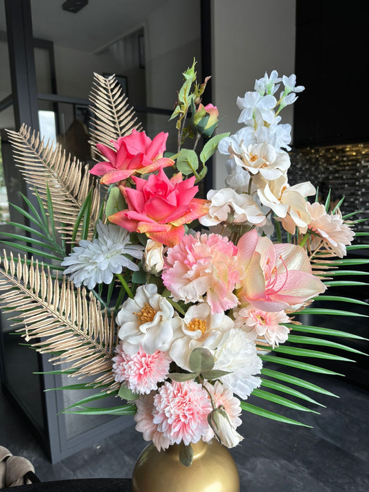 Bloemstuk Lovely Pink XXL