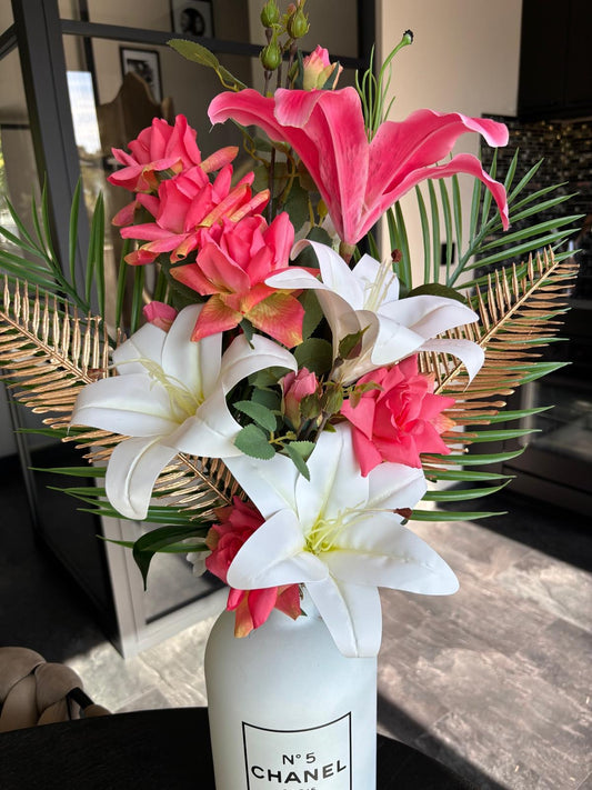 Bloemstuk Sweet Pink White XXL