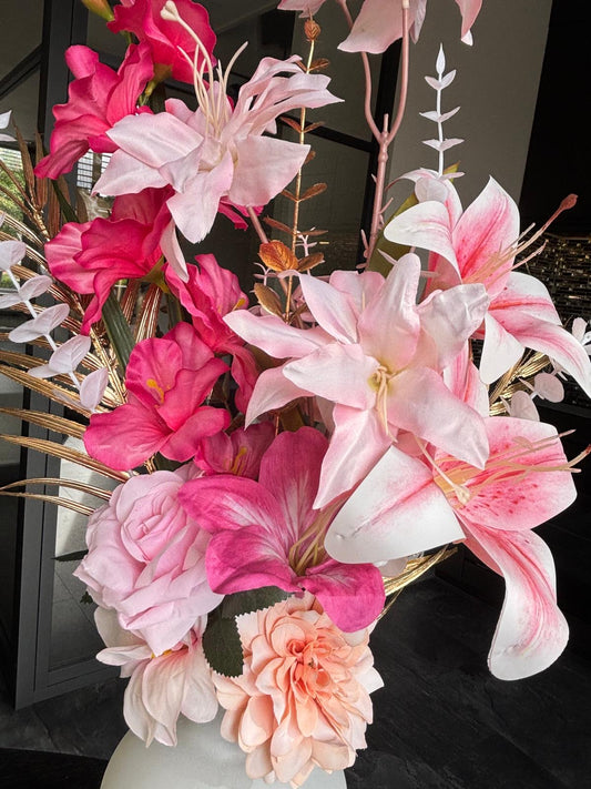Bloemstuk Crazy Pink XXL