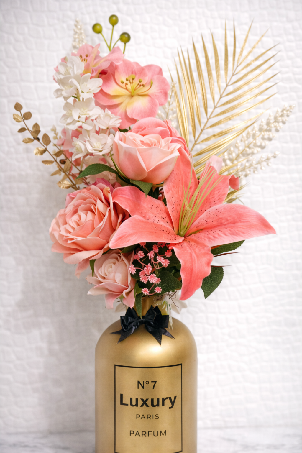 Bloemstuk Parfum no7 65cm