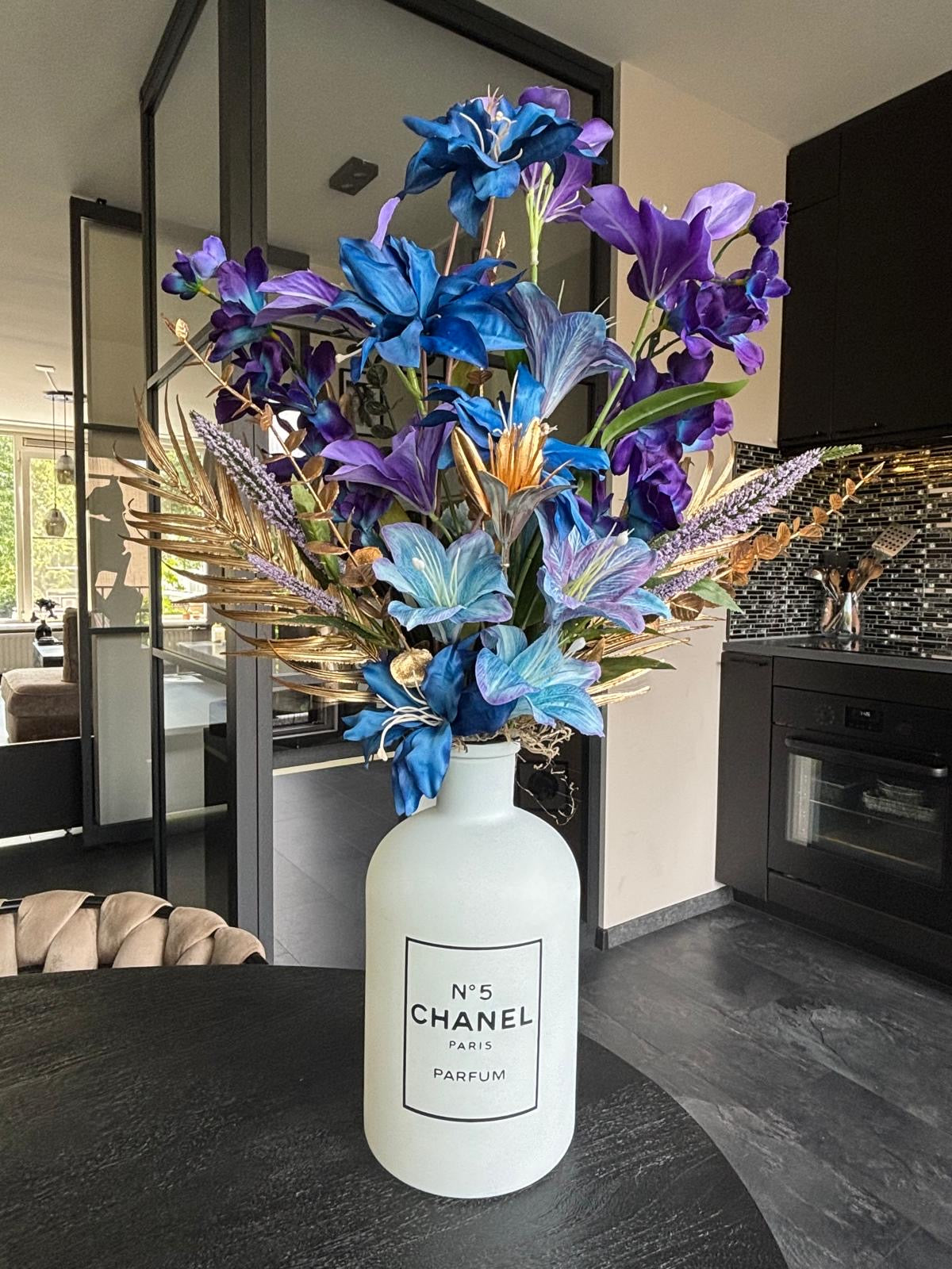 Bloemstuk Purple Blue Luxury XXL