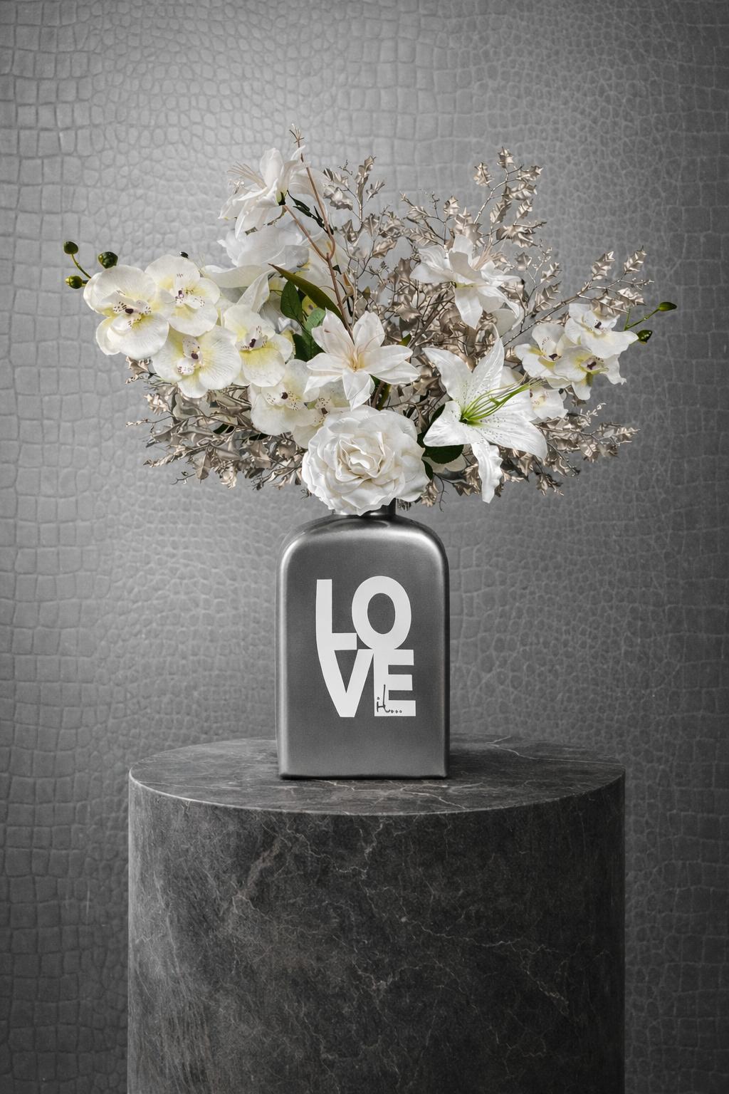 Bloemstuk XXXL Silver 80cm