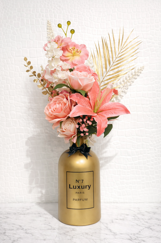 Bloemstuk Parfum no7 65cm