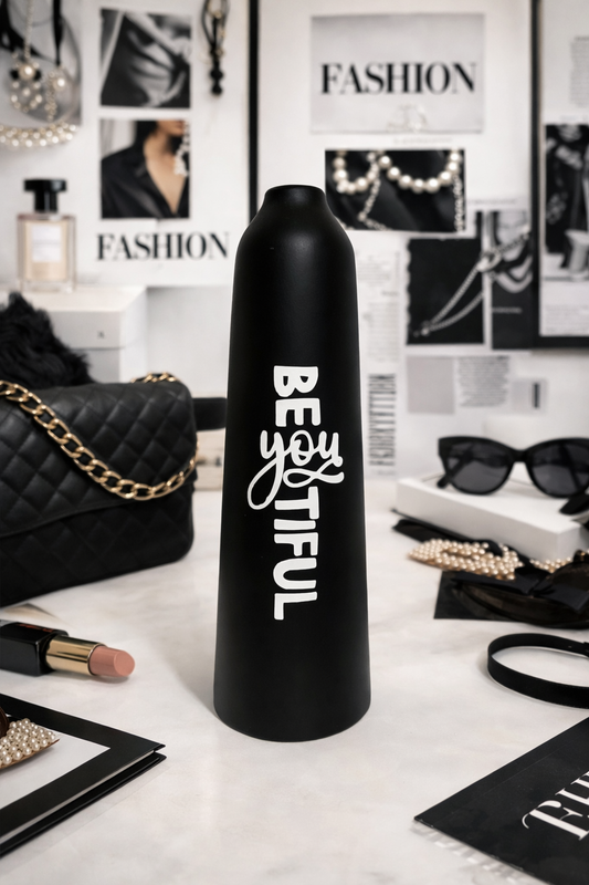 Fashion Vaas Zwart Wit 32cm