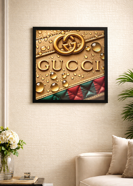 Wand deco Gucci 30x30cm