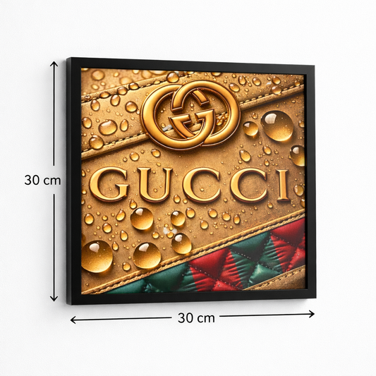 Wand deco Gucci 30x30cm