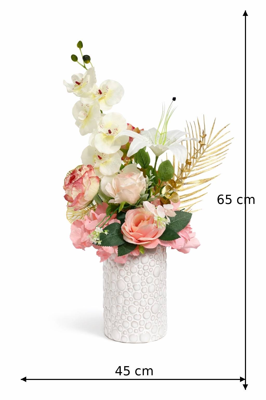 Luxury Bloemstuk Bubble White