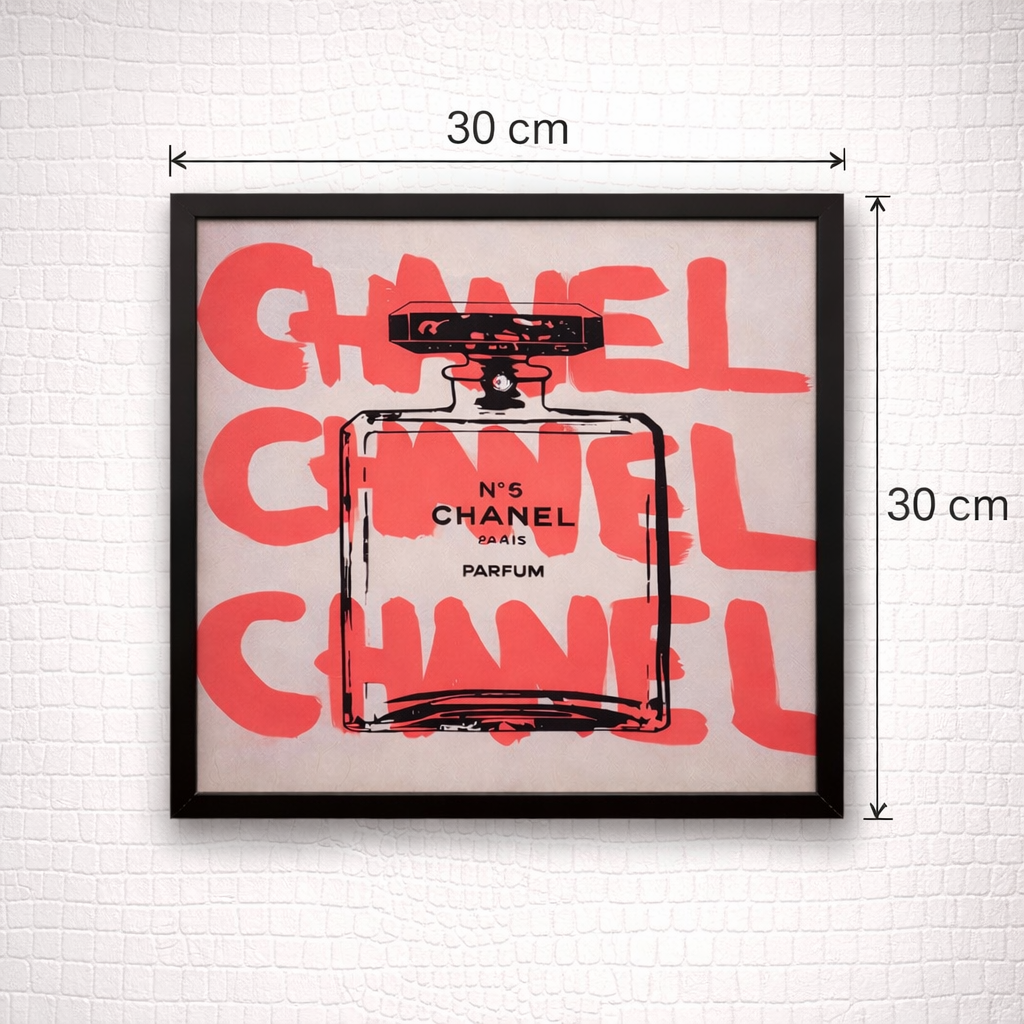 Luxe wanddecoratie 30x30cm