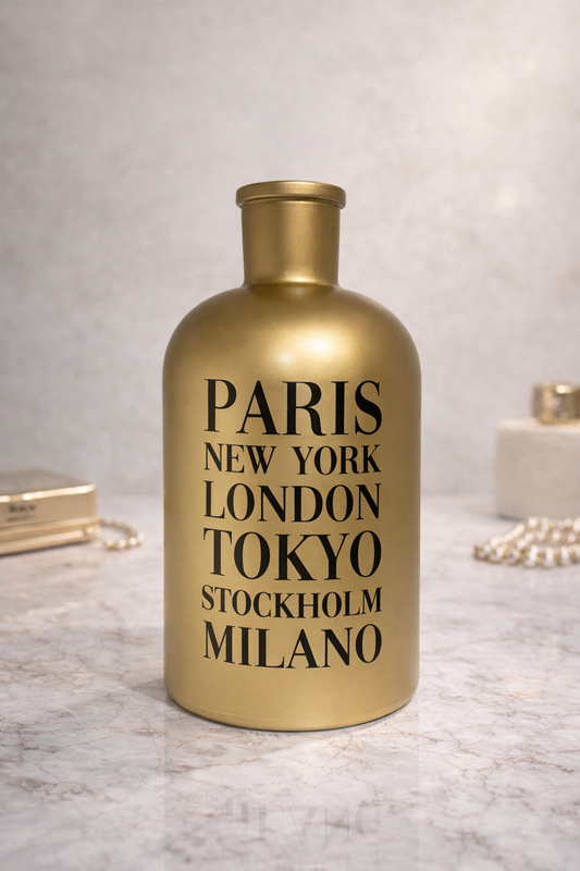 Luxury vase City's Gold (27cm)