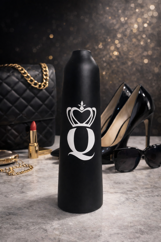 Vase Queen Black (32cm)